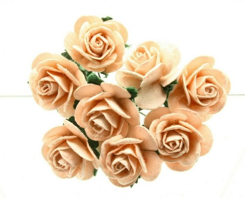 20x mulberry paper roses - mulberry,