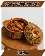 Clay Cooking Pot Handi Biryani
