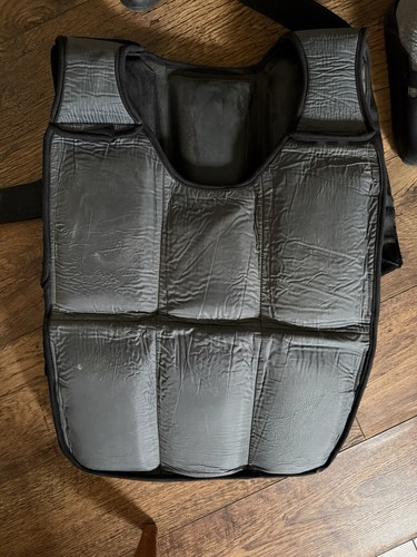 Weighted vest used - 20,