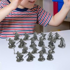 20x Ancient Soldier Figures Men Boys Playset Toys Decoration Warrior Models for