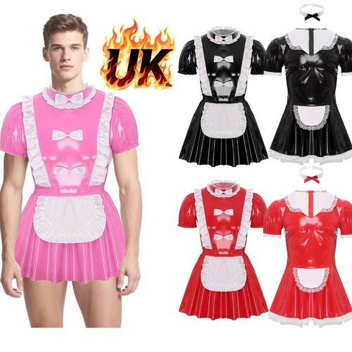 Men french maid costume - uk,