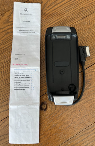 Mercedes benz bluetooth cradle - mercedes-benz,
