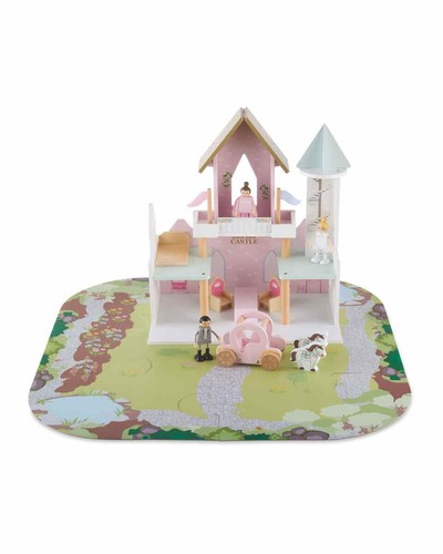 Little town wooden princess - little,