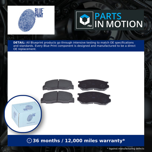 Brake pads set - set, toyota