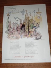GUINNESS original 1960 Print