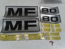 Massey ferguson 80 loader stickers / decals