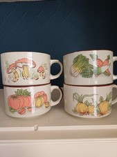 Set Of Four Vintage 1970s