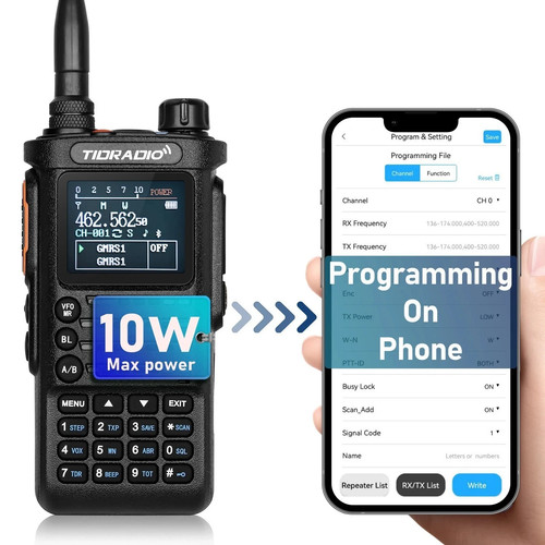 Tidradio h8 10w - td-h8,
