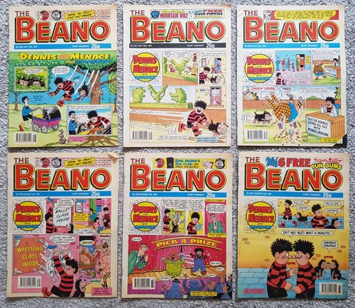 Beano vintage comics bundle - beano,