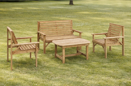 Wooden garden furniture - garden, set