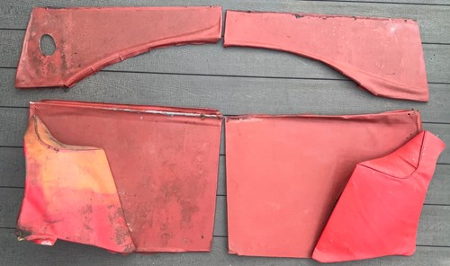 Morris minor rear door cards - minor,