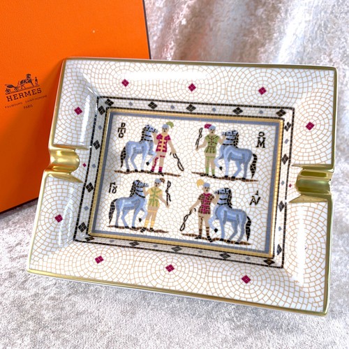 Hermes cigar ashtray - ashtray, porcelain