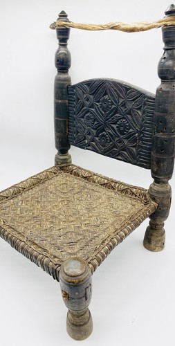 Primitive carved pidha low - primitive,
