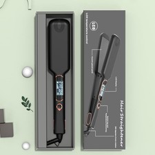 Wide Hair Straighteners LCD