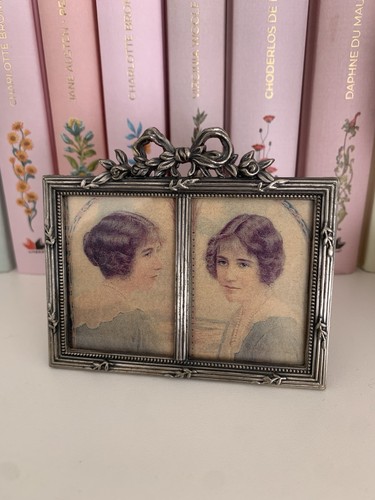 Vintage double photo - double, frame