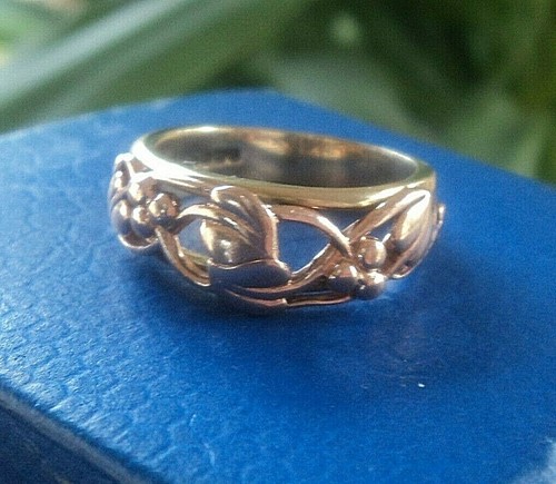 Clogau welsh gold ring 9ct - welsh,