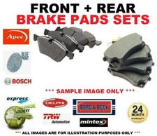 FRONT + REAR AXLE BRAKE PADS