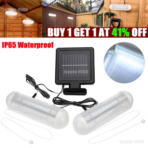 2pcs solar powered led - led, shed