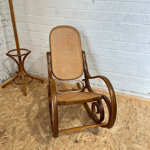 Vintage bentwood rocking chair - rocking,