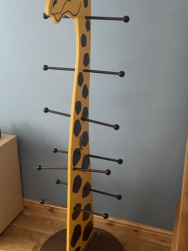 Children solid wood giraffe - solid,