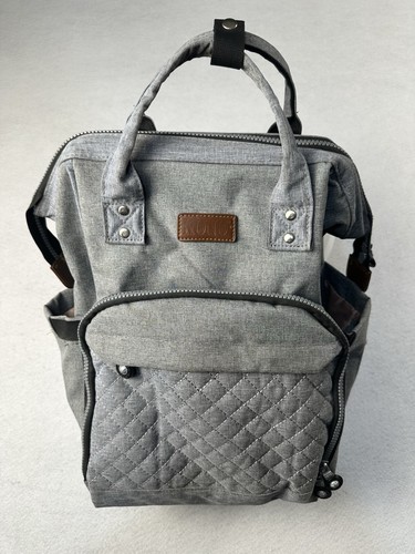 Kono grey baby changing bag - kono,