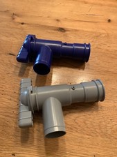 2 X 28MM DRAINAGE TAP BLUE