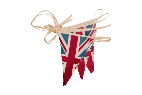 Union jack bunting flag - bunting,