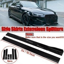 78.7" Side Skirts Lips