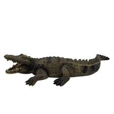 Schleich Crocodile Alligator Safari Animal 2007 Retired 3.5cm Tall 17cm Long