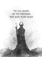 Maleficent Quote ART PRINT