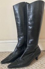 Zara Women's Black Leather