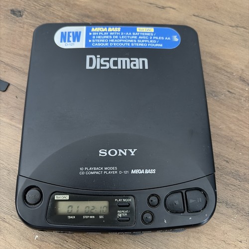 Sony discman 121 walkman - d-121,