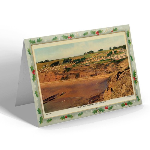 Christmas card vintage devon - christmas,