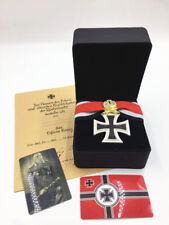 Top quality WW2 German Iron Cross Combination Medal With Oak Leaf Badge Replica