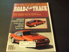 Road & Track Dec 1982 Test