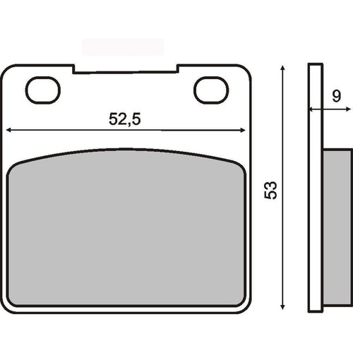 Rear brake pads for suzuki - brake,