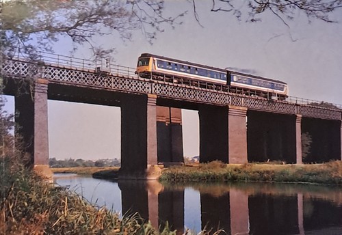 Unused train postcard derby - unused,