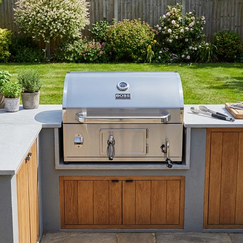 Boss grill built charcoal - boss, built-in
