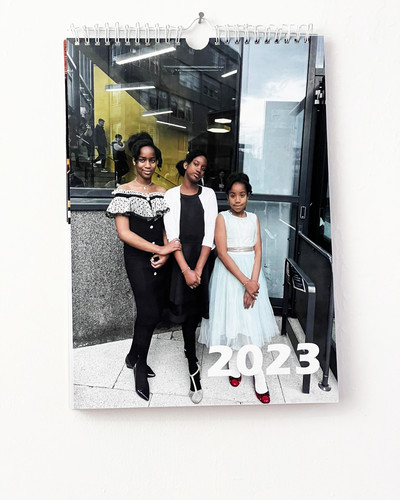 Personalised wall calendar - personalised, calendar,