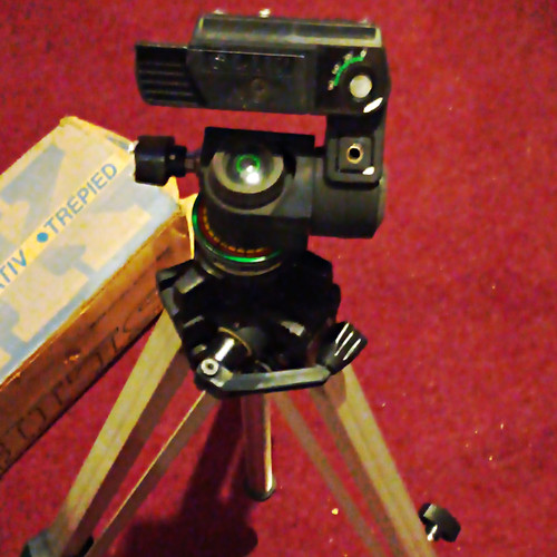Slik aluminium camera tripod - aluminium,