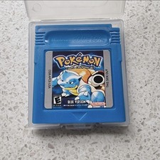 Pokemon Blue Version Game Boy Colour - GBC Cartridge Tested Working