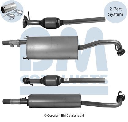 Catalytic converter - catalytic, bm