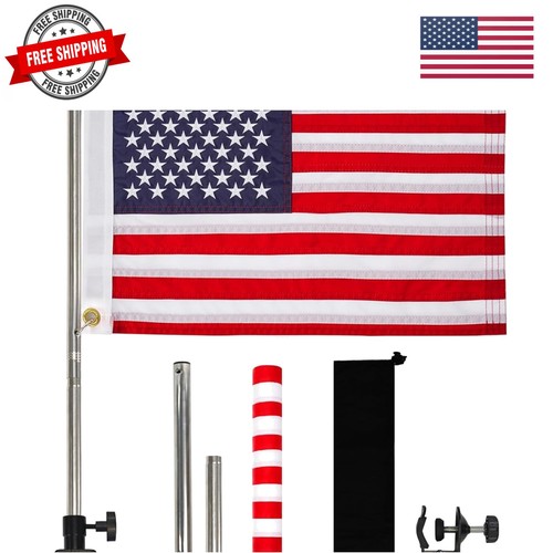 American boat flag pole kits - american,