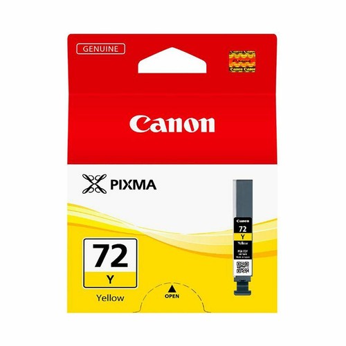 Genuine canon pgi 72y - genuine, yellow