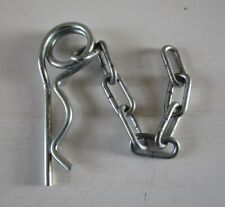R Clip and Chain, , jockey wheel lock pin Suitable for Ifor Williams Trailers