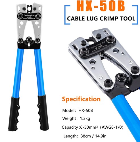 50mm plug crimp - 6,