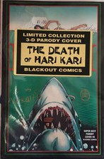 Three Signed Hari Kari comics