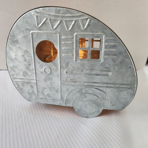 Galvanized metal camper led - galvanized,