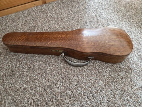 Vintage wooden violin - case, for