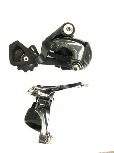 Shimano tiagra 4700 front - front, and